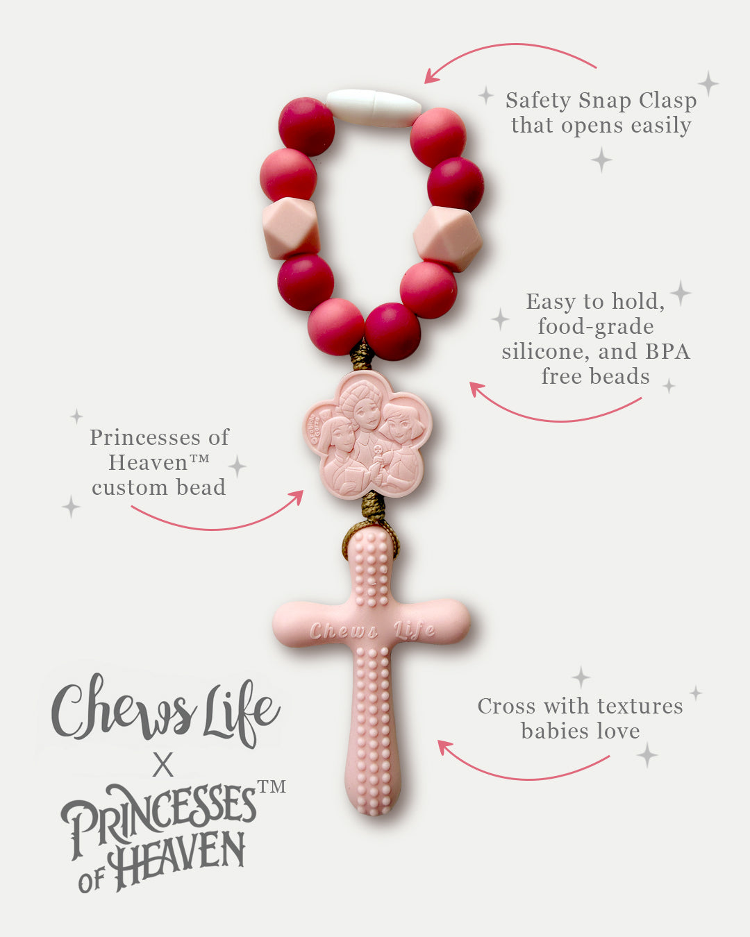 Princesses of Heaven™ Silicone Decade Rosary