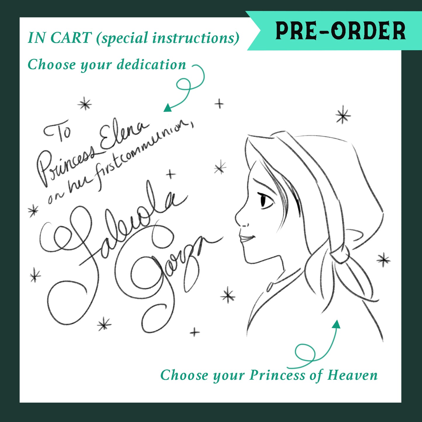 Princesses of Heaven: The Jewels (Signed)